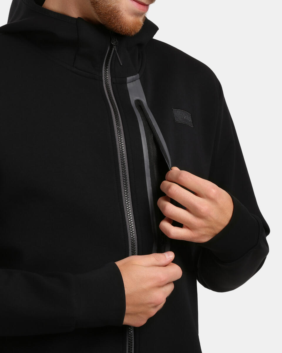 Sweat à capuche en coton au style actif Kilpi OKAMPOS-M 3/6