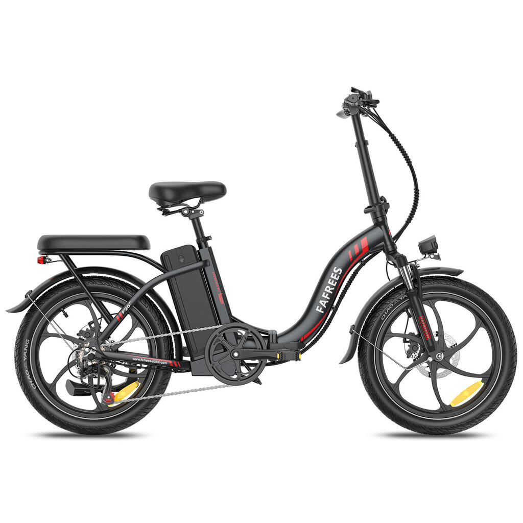 Сгъваемо градско електрическо колело FAFREES F20+ 250W 20×3.0" широка гума