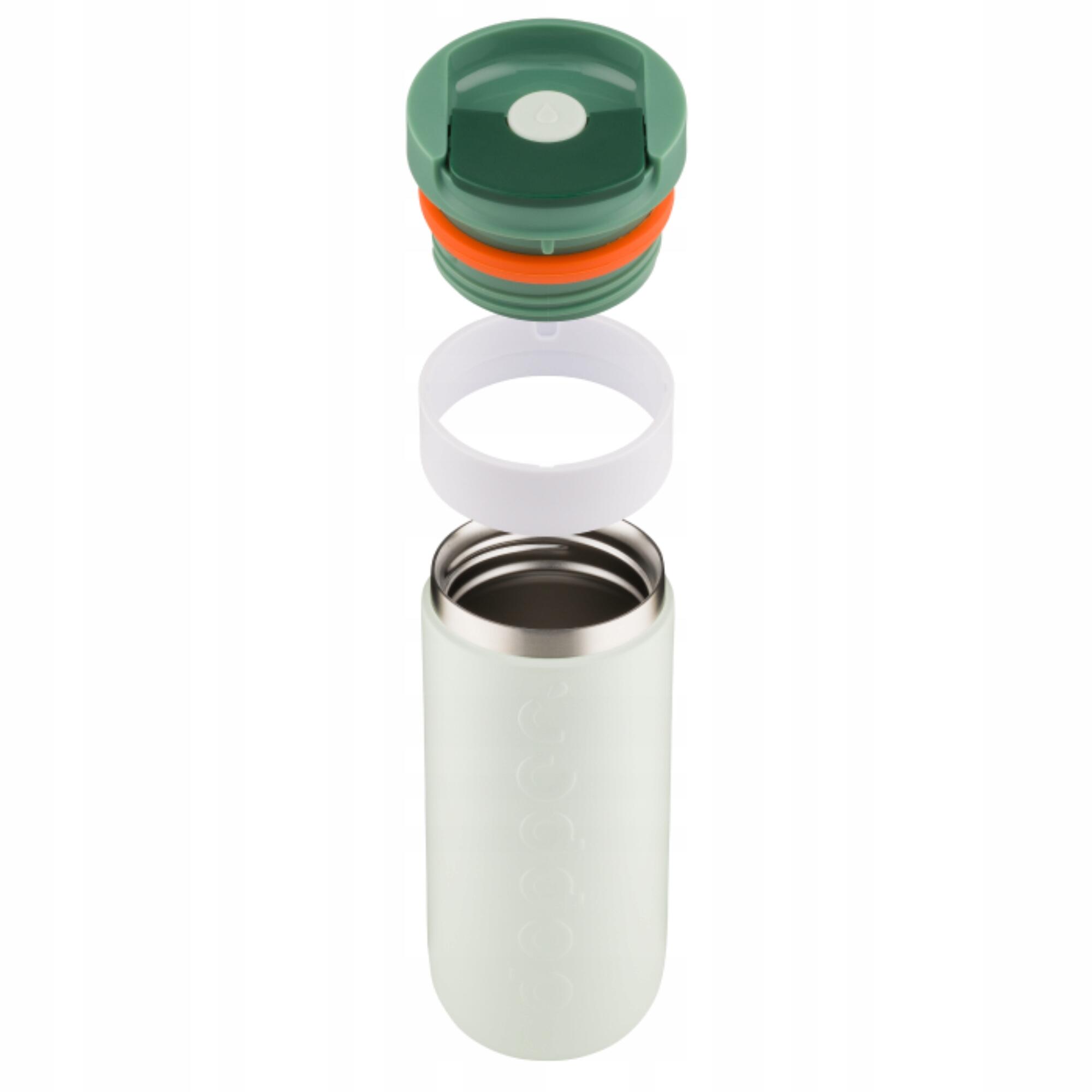 Kubek termiczny Dopper Travel Mug 400ml Forest Green ciepłe zimne gazowane 3/7