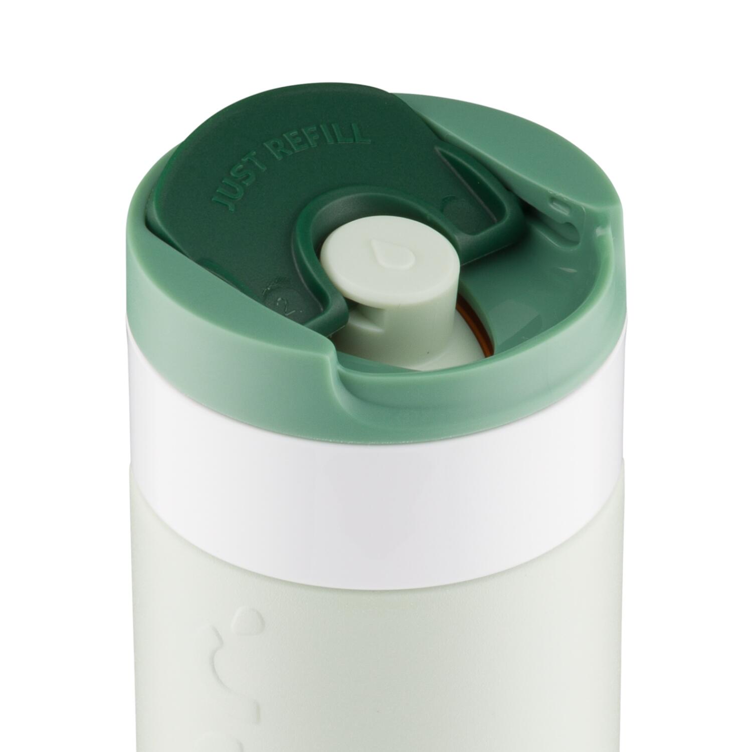 Kubek termiczny Dopper Travel Mug 400ml Forest Green ciepłe zimne gazowane 2/7