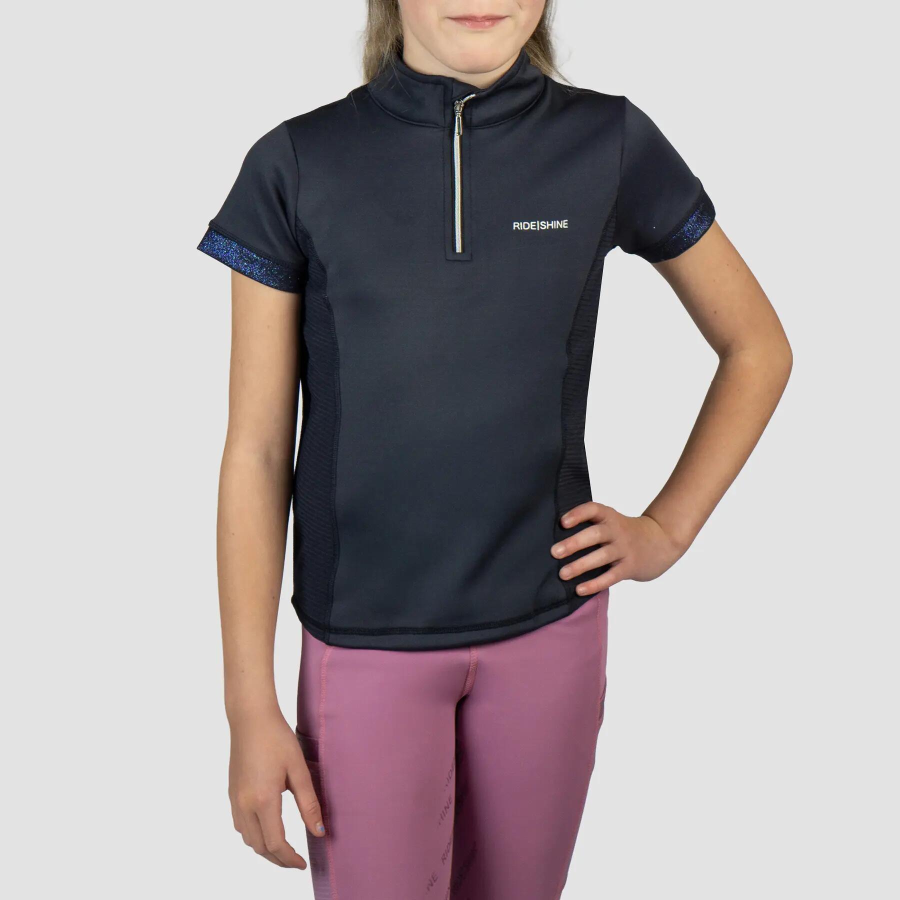 T-shirt 1/4 zip menina Red Horse Miki 2/5