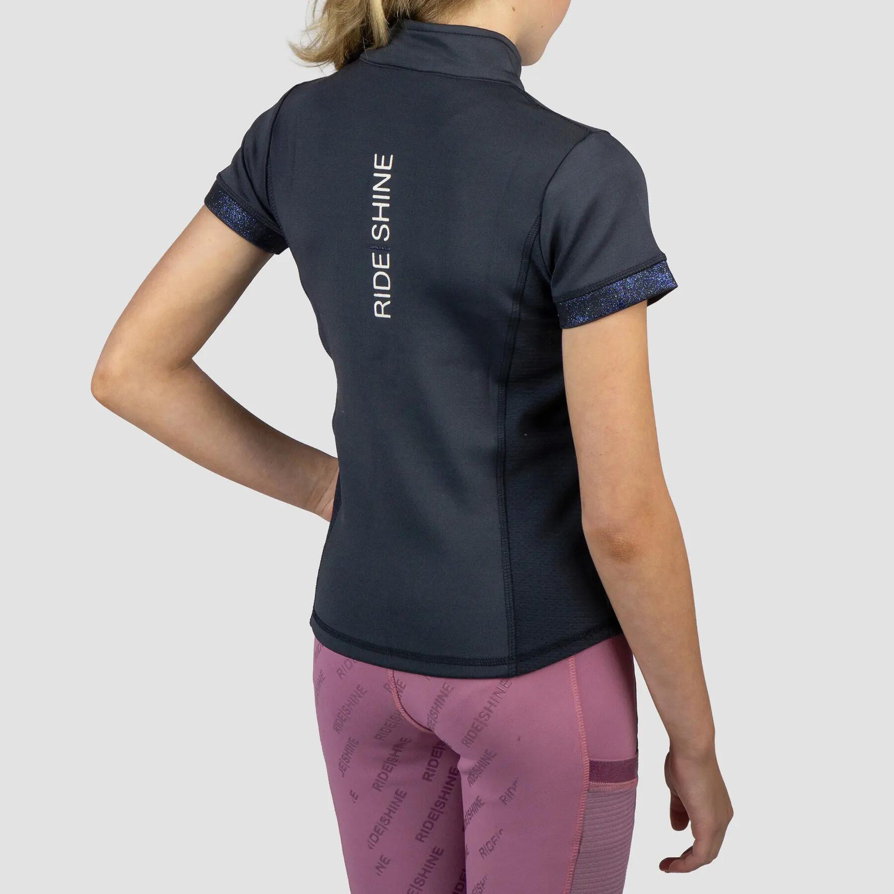 T-shirt 1/4 zip menina Red Horse Miki 5/5