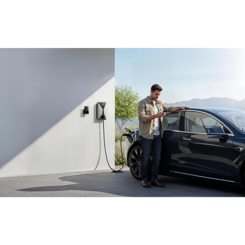 Wallbox EV intelligente Anker SOLIX V1 CABLE 7,4 kW avec appli