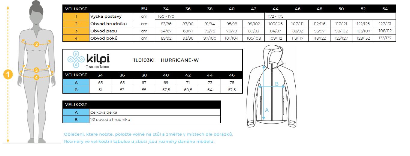 Veste imperméable pour femme Kilpi HURRICANE-W 7/7