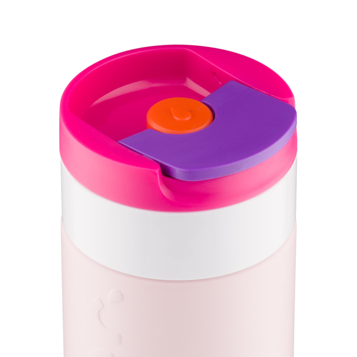 Kubek termiczny Dopper Travel Mug 400ml Berry Pink ciepłe zimne gazowane 2/7