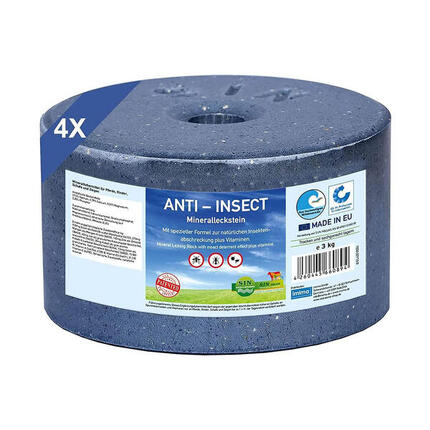 4 pierres à lécher anti-insectes de 3 kg IMIMA