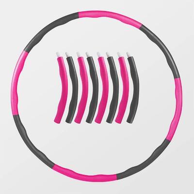Hula hoop hoepel vital-fit - fitnesshoepel voor cardio, thuistraining & massage