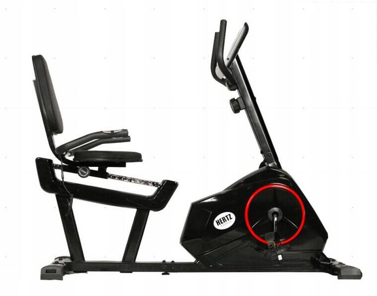 Rower treningowy magnetyczny poziomy Hertz Comfort 3 2/7