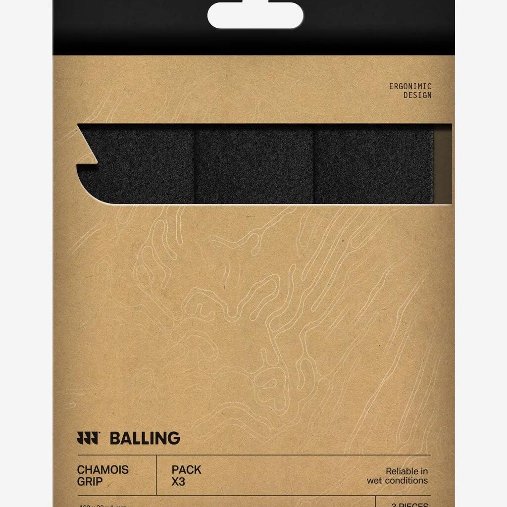Chamois Grip Black Pack x3