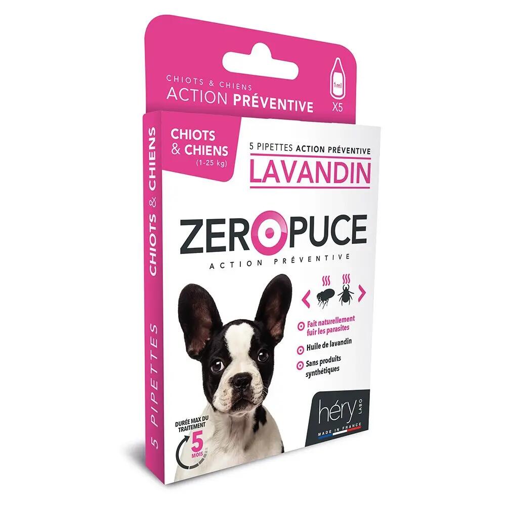 Antiparasit für Hunde Héry Pipet Lavand (x5) 2/2