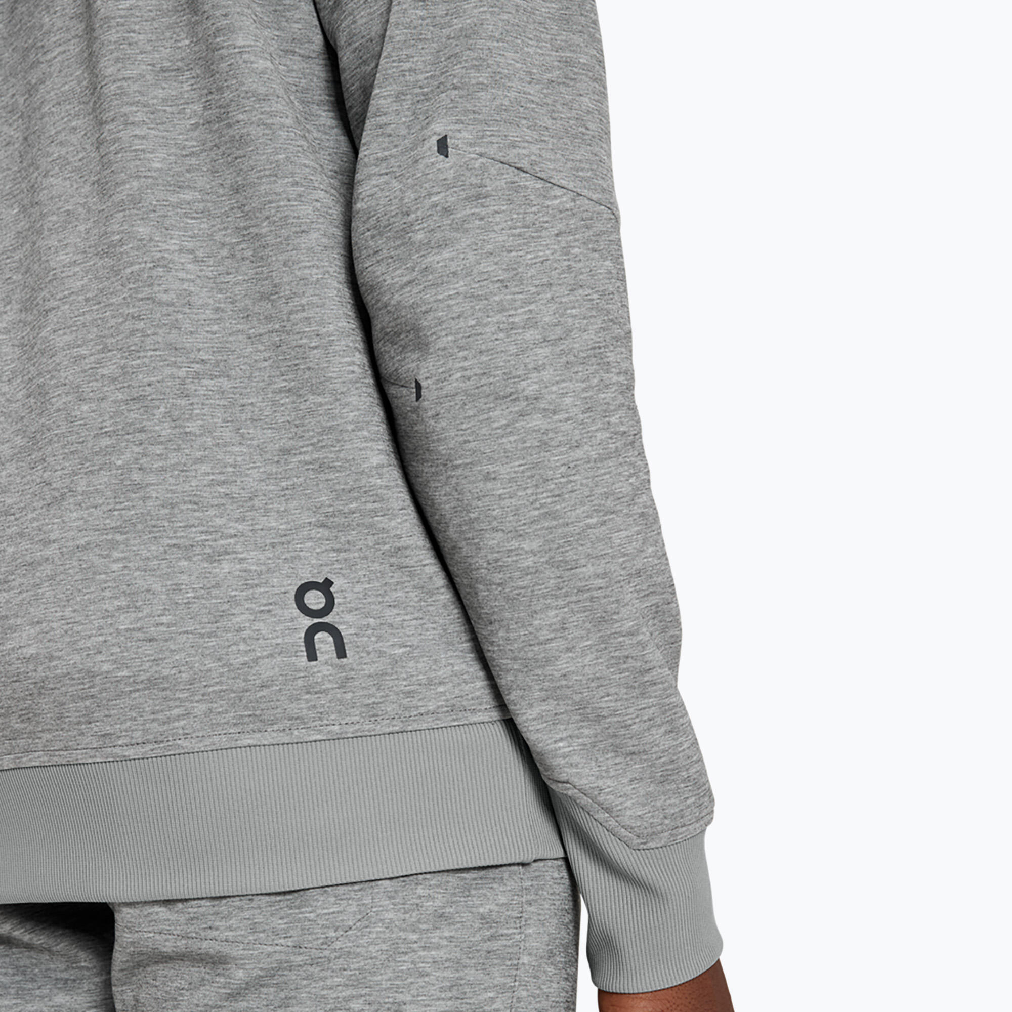 -RUNNING HOODIE GREY MAN 6/6