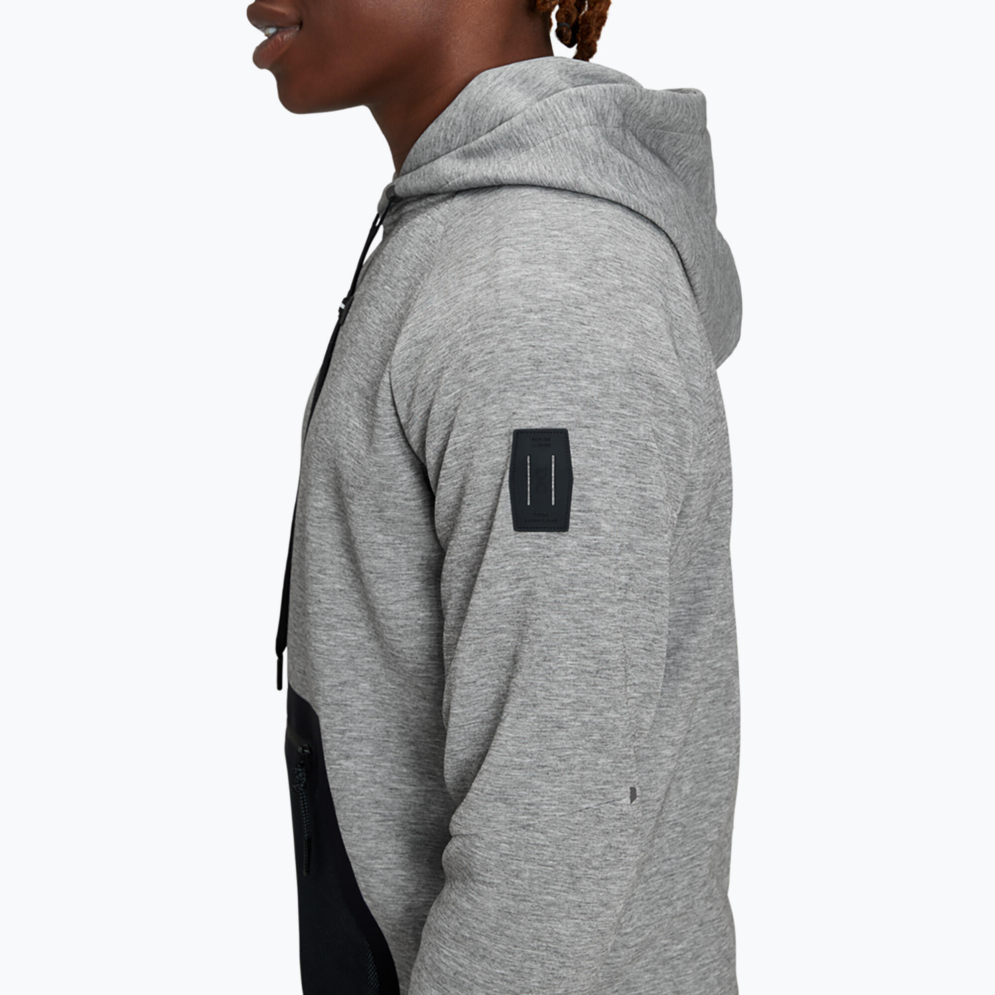 -RUNNING HOODIE GREY MAN 4/6