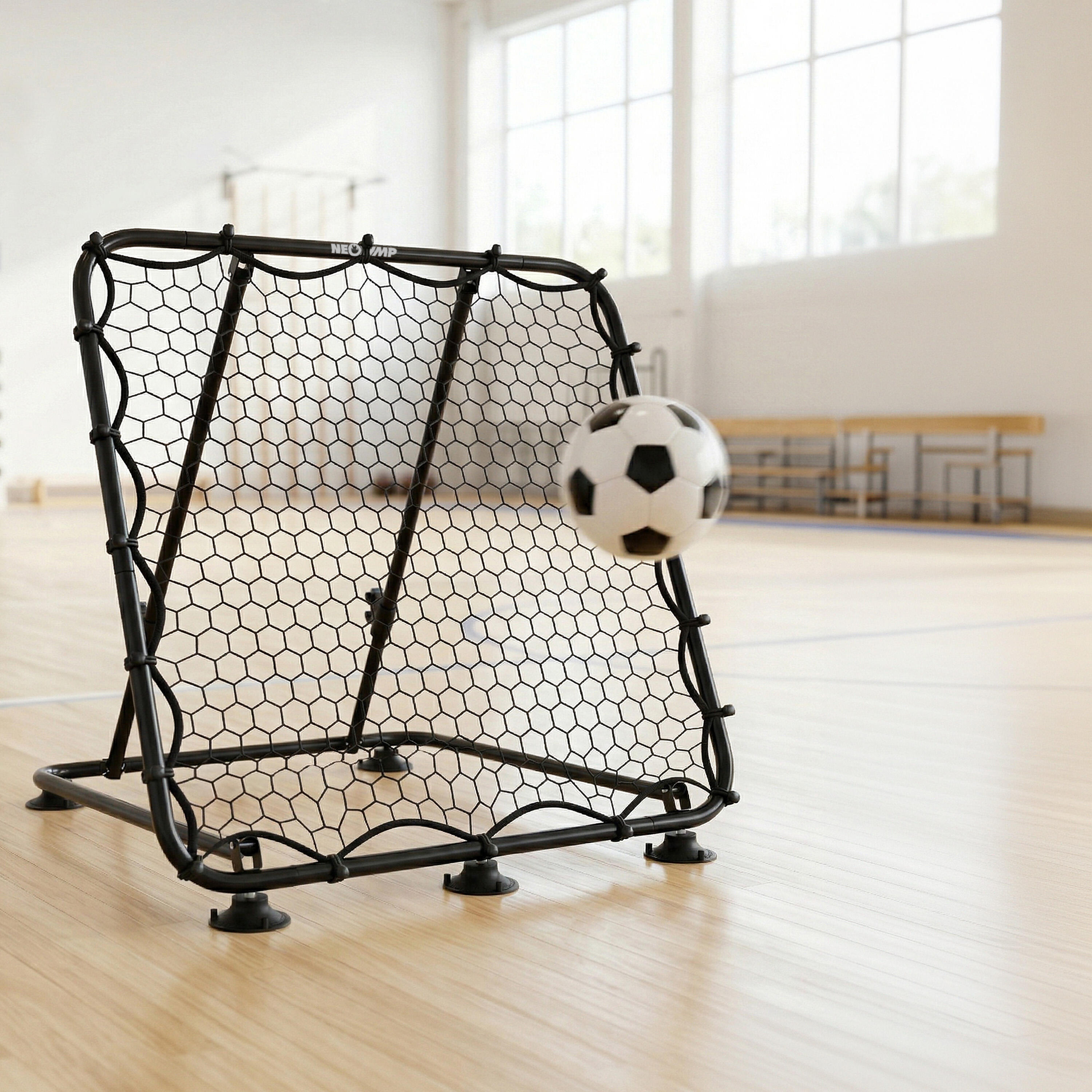 Rebounder de fútbol regulable – Entrenamiento en interior y exterior 2/7