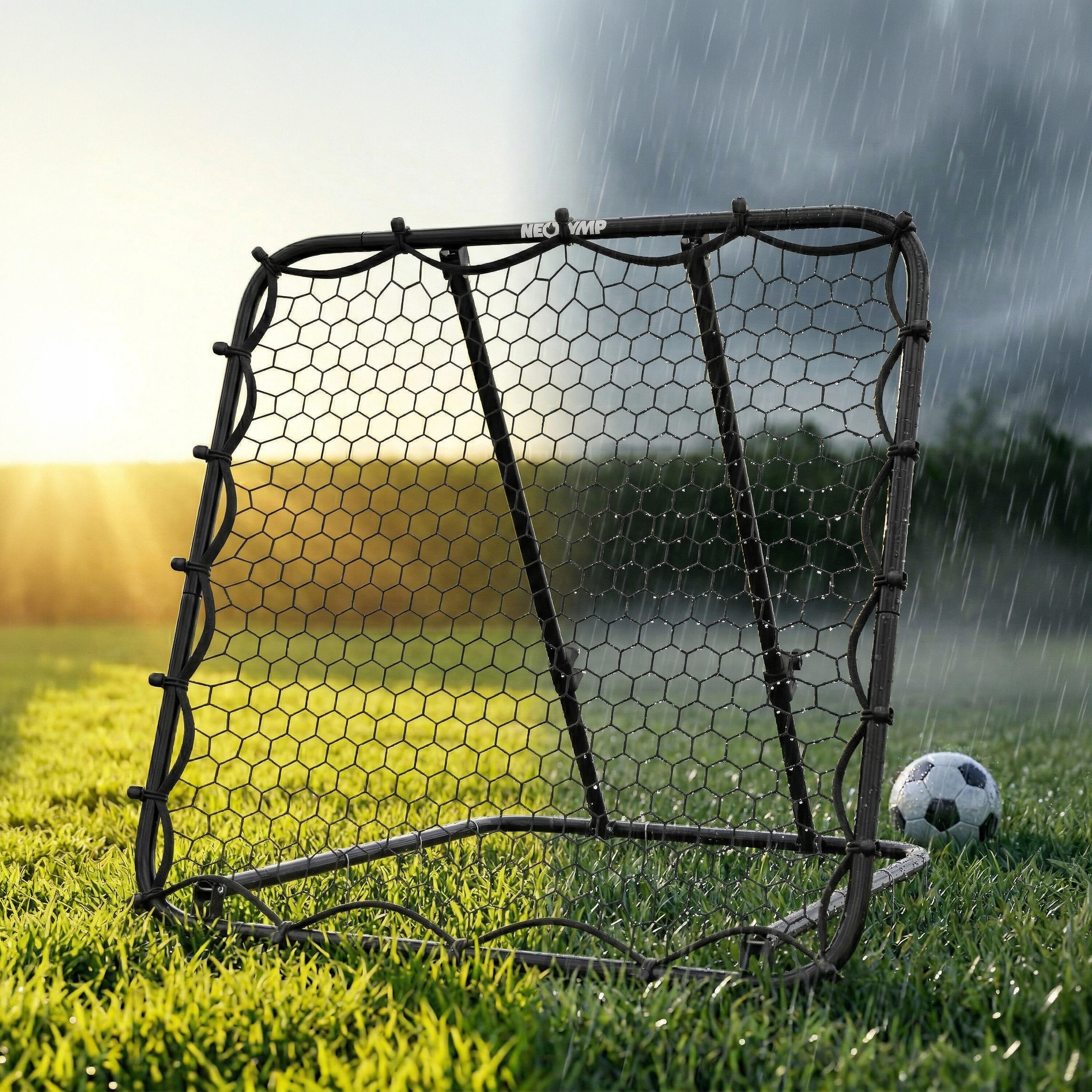 Rebounder de fútbol regulable – Entrenamiento en interior y exterior 7/7