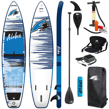 Deska SUP Pompowana F2 Aloha 12'2" 372 cm Blue SUPER COMBO
