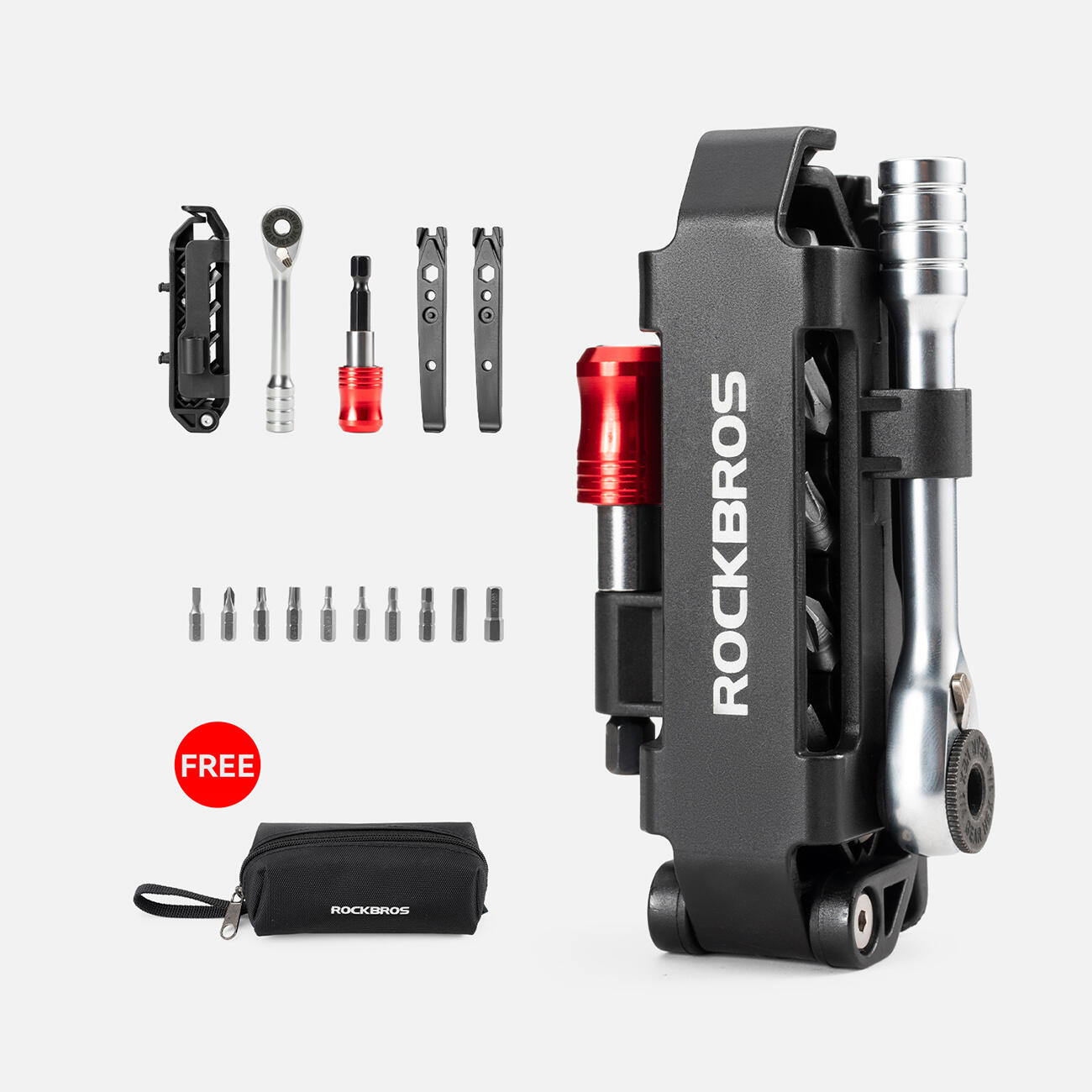 Sada cyklistického nářadí Rockbros multitool 2/7