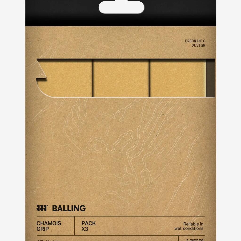 Chamois Grip Tan Pack x3