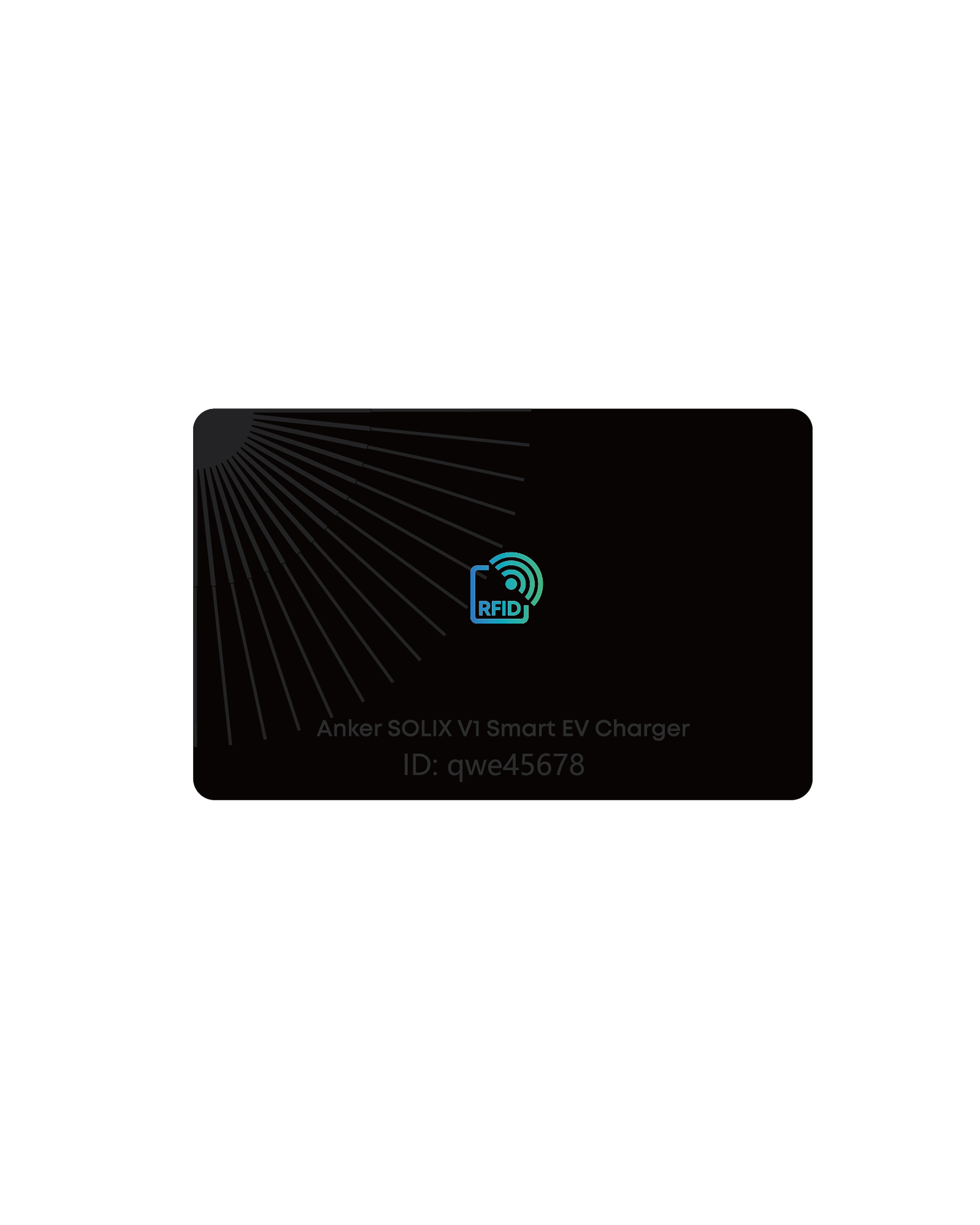 Carte RFID Anker SOLIX pour borne EV, 13,56 MHz, sans appli 2/7