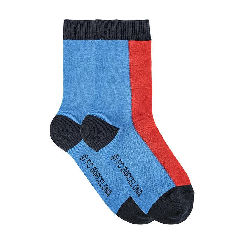 FC Barcelona Blaugrana Kindersocken 1/2