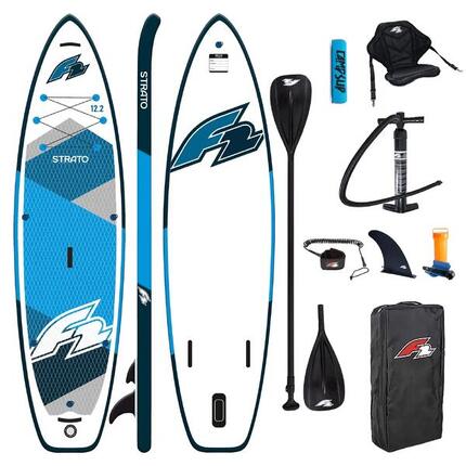 Deska SUP Pompowana F2 Strato 12'2 - 372 cm Combo + Bojka na wiosło