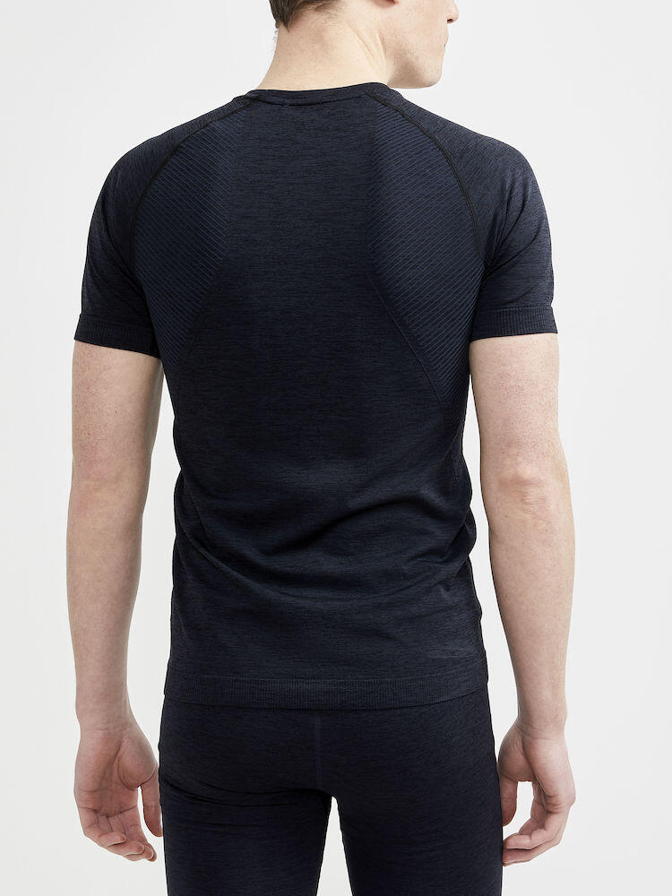 CORE DRY ACTIVE COMFORT SHORT SLEEVE BASELAYER MEN BLACK 2/3