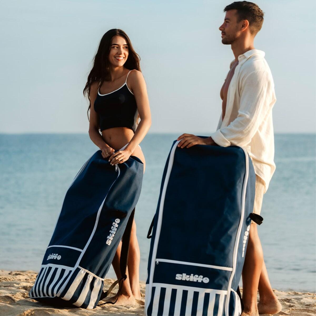 Opblaasbare SUP 11' Skiffo Rivage CORAL - 2-in-1 kajak - Uniek design 5/8