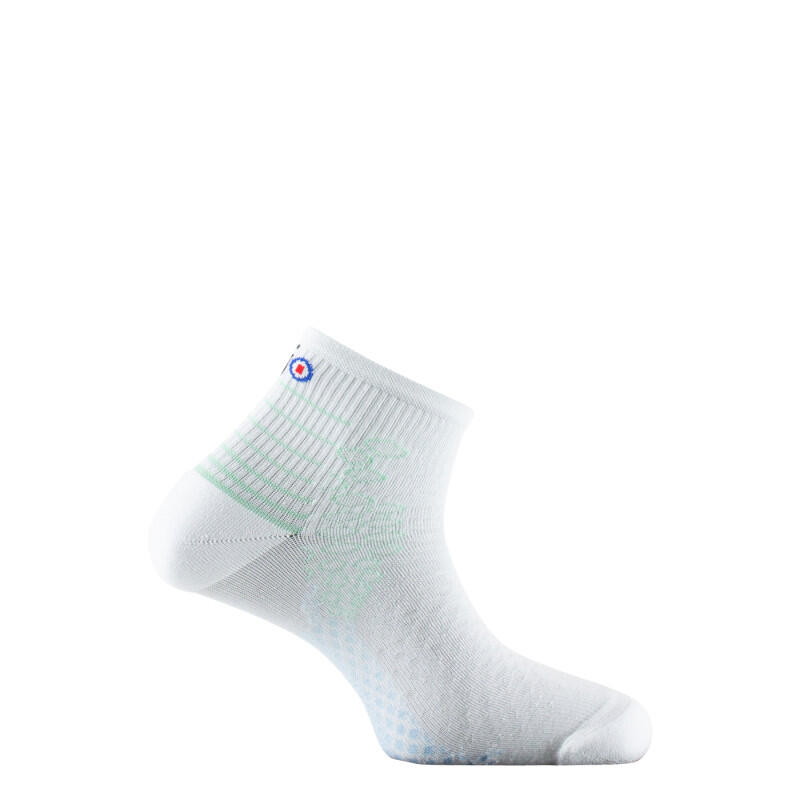 blanc / turquoise