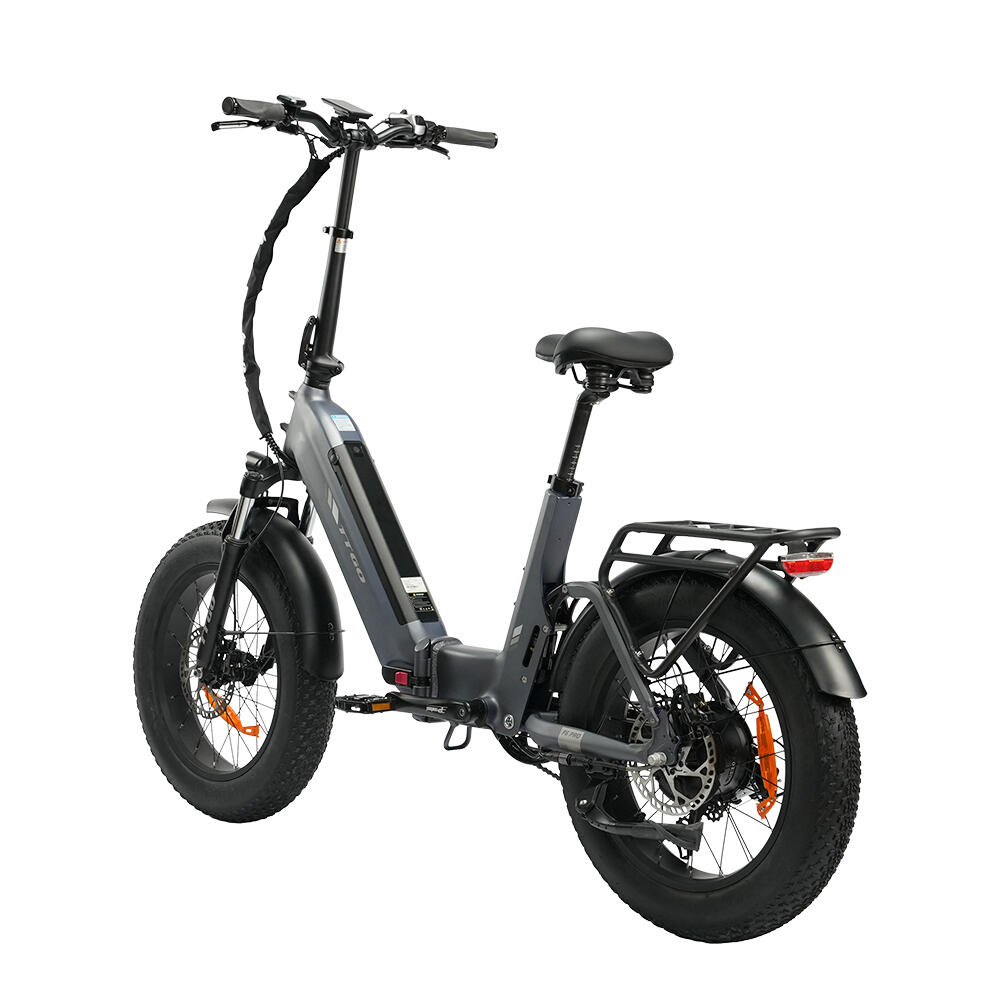 Skládací elektrokolo TTGO F6 Pro, baterie 48 V 18 Ah 5/7