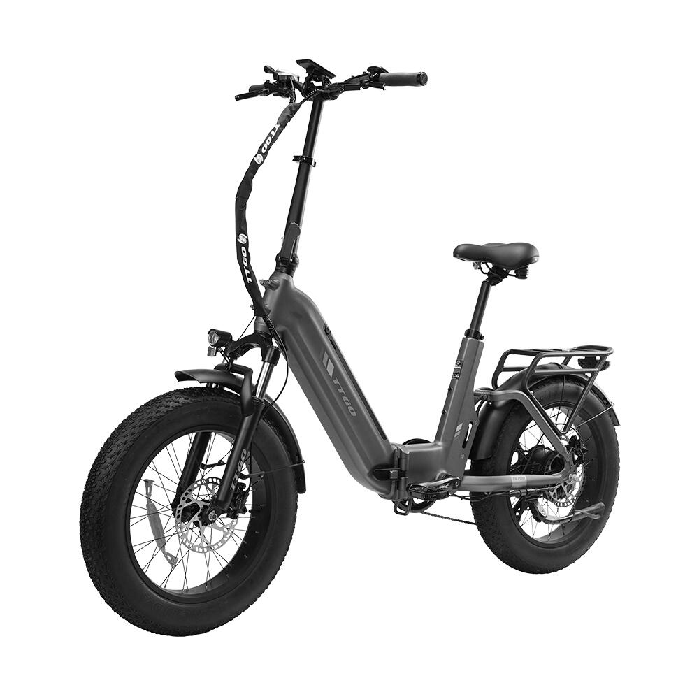 Skládací elektrokolo TTGO F6 Pro, baterie 48 V 18 Ah 4/7