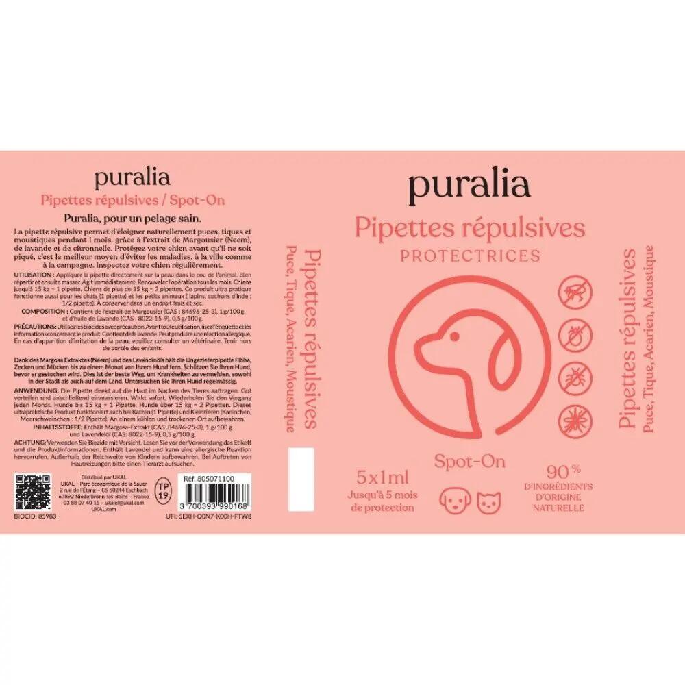 Antiparasite pour chien Ukal Spot-on Puralia (x5) 3/3