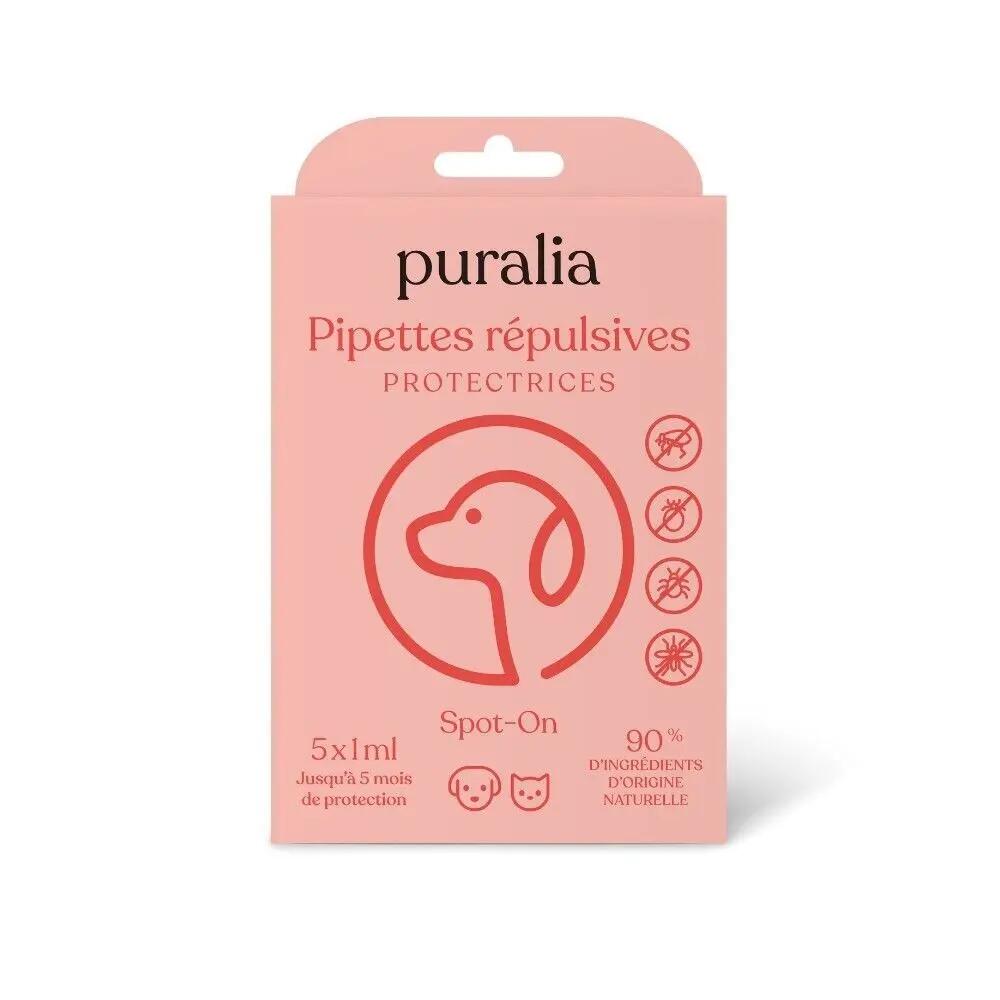 Antiparasite pour chien Ukal Spot-on Puralia (x5) 2/3
