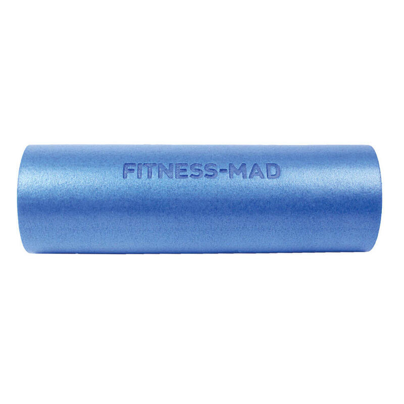 Fitness-Mad foamroller 45 x 15 cm polyetheen blauw