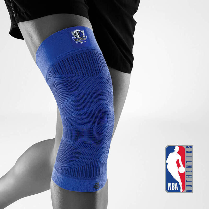 NBA 運動加壓護膝 - 藍色