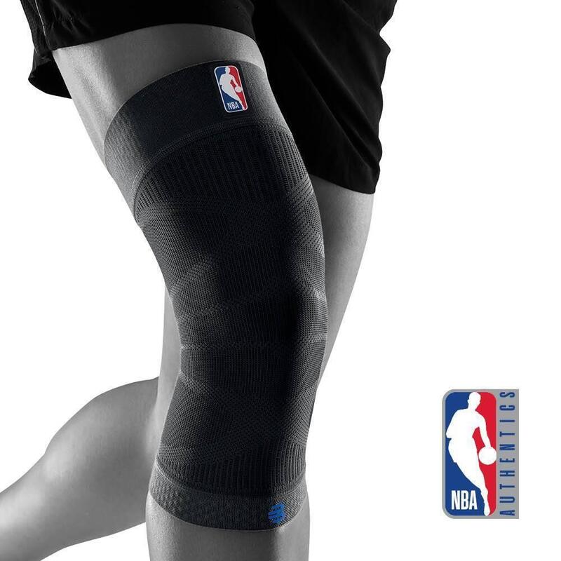 NBA 運動加壓護膝 - 黑色