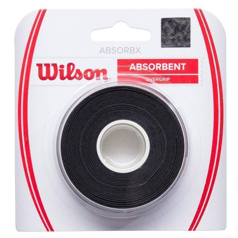 Wilson AbsorbX Preto Sobreempunhadura 3 Unidades 3/5