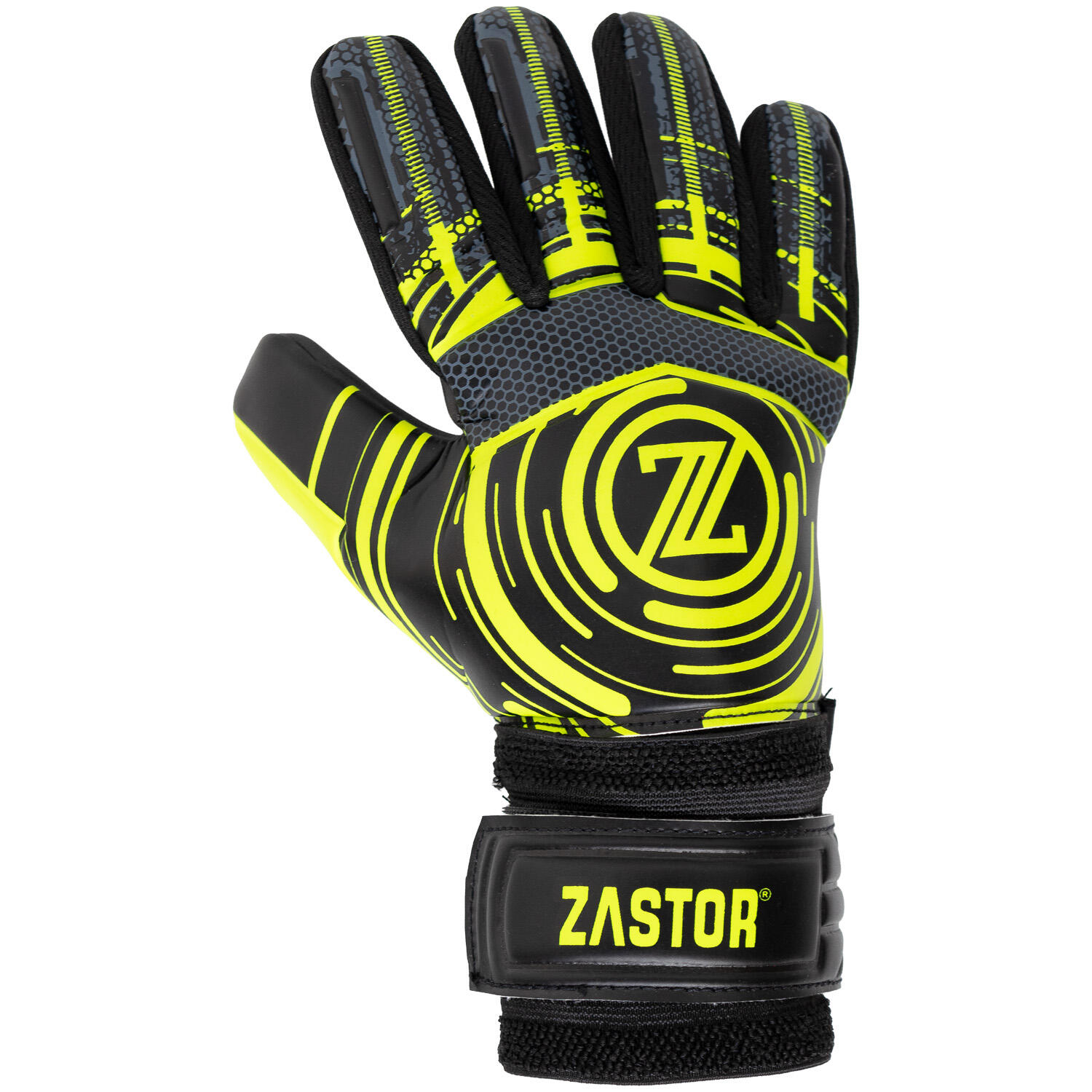 Guantes Portero Zastor Drivon Black/Yellow 3/5