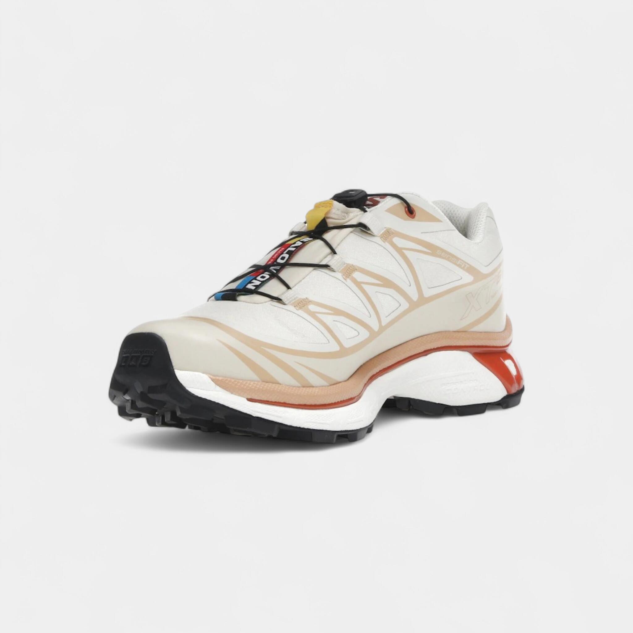 Salomon XT-6 Gore-Tex Almond Milk Soft Clay 3/5