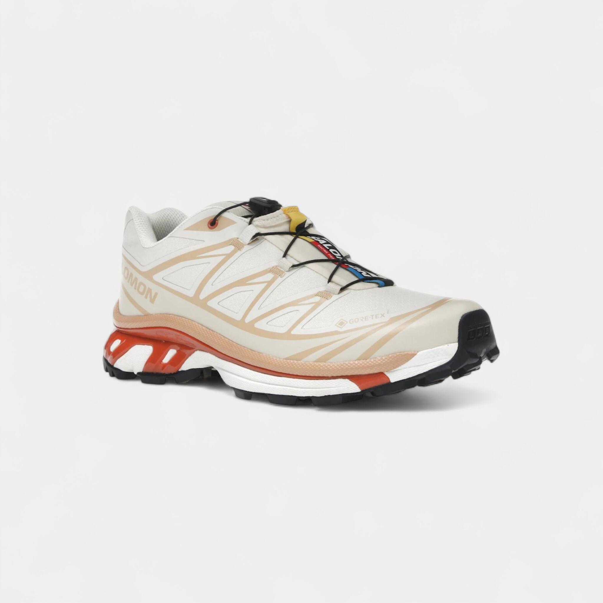 Salomon XT-6 Gore-Tex Almond Milk Soft Clay 2/5