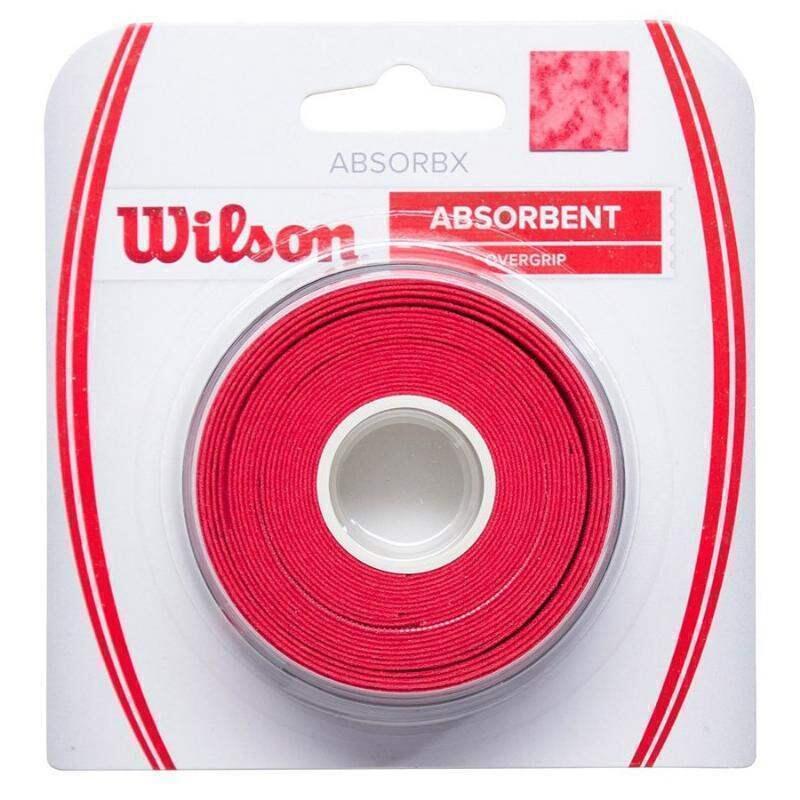 Wilson AbsorbX Red Overgrips 3 Unidades 3/5