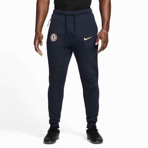 Pantalon jogging homme Nike Chelsea FC Tech Fleece Obsidian Guava Ice M 3/5