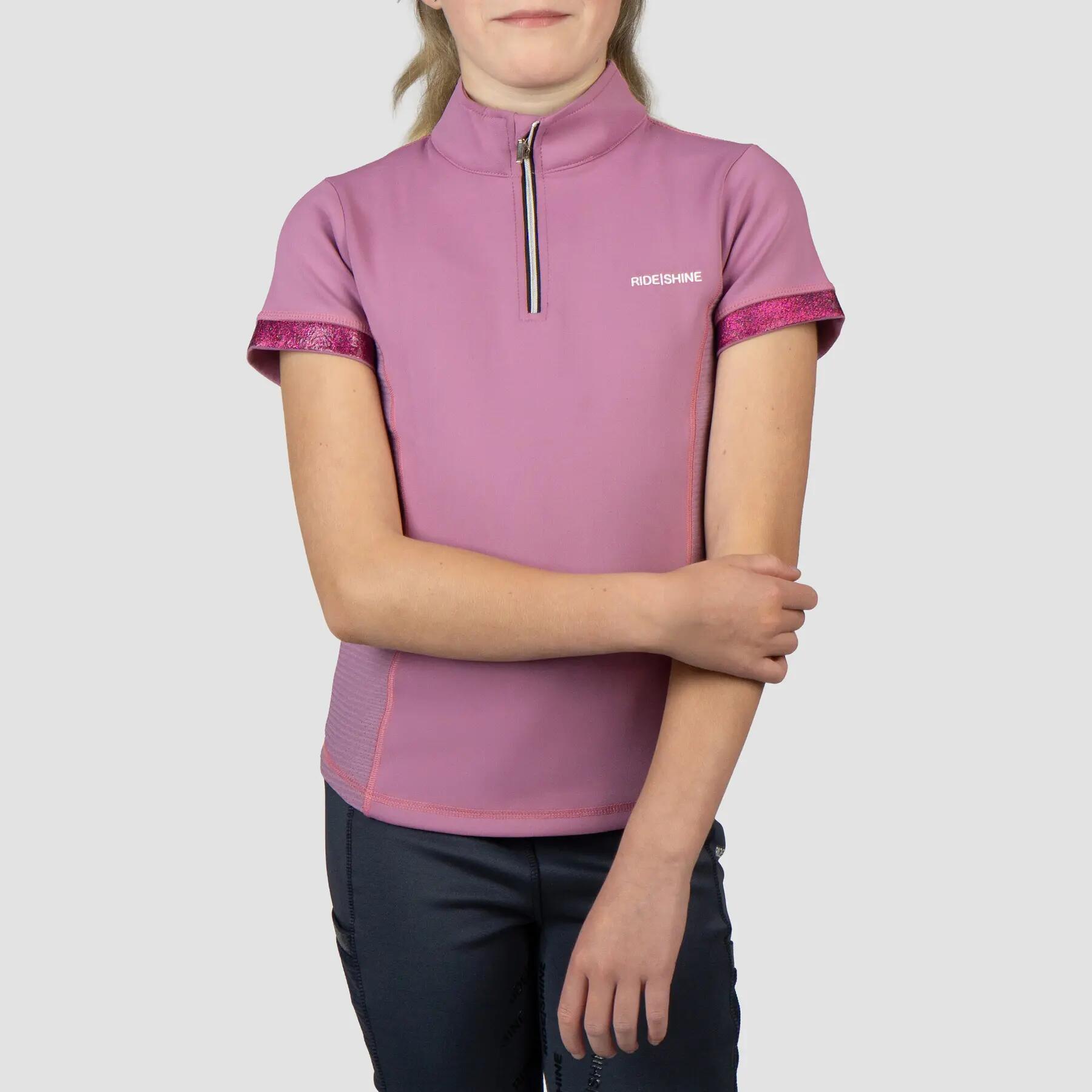 T-shirt 1/4 zip menina Red Horse Miki 2/5