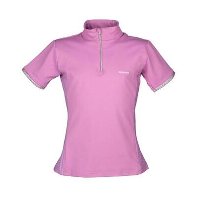 T-shirt 1/4 zip meisje red horse miki