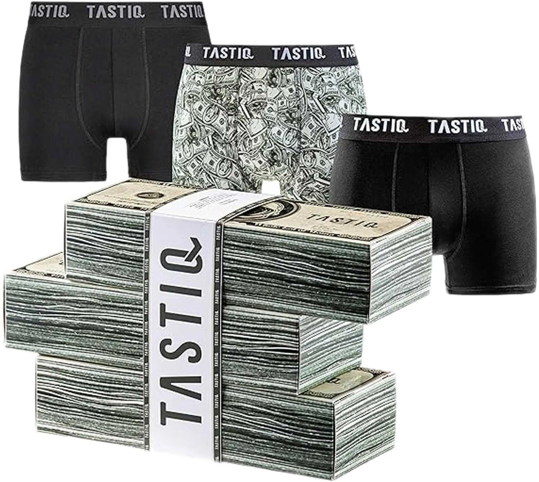 Boxers homme Tastiq 3-pack coffret cadeau noir 5/5