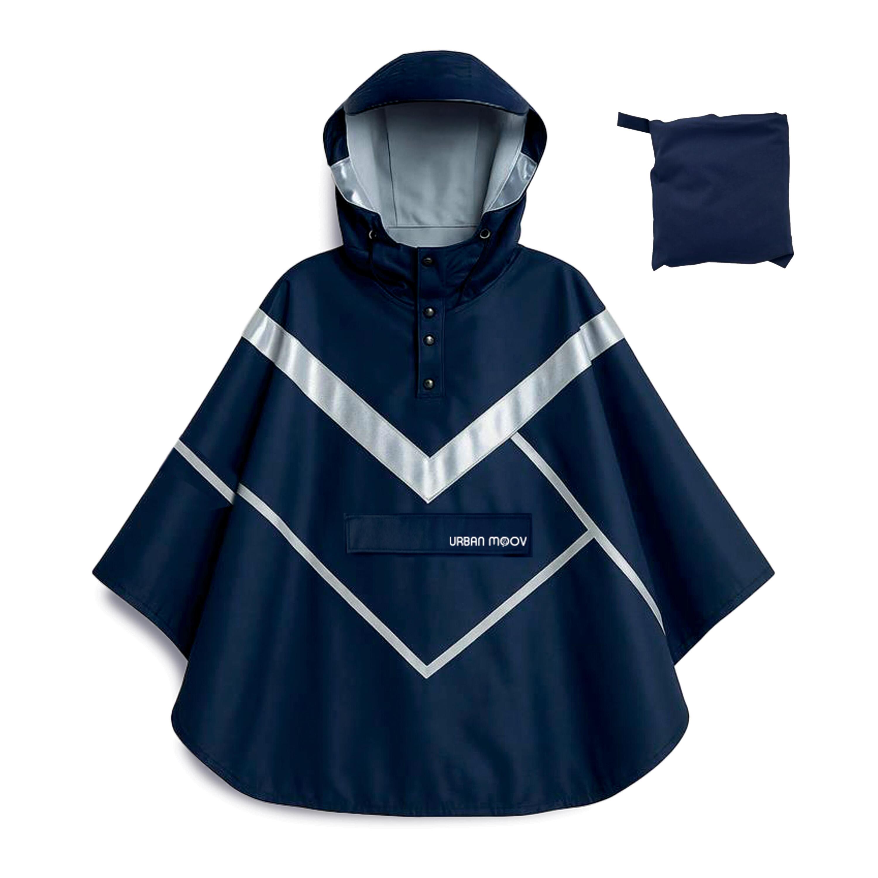 T'nB - Poncho de pluie Reflecto City Taille L,  bleu 1/6