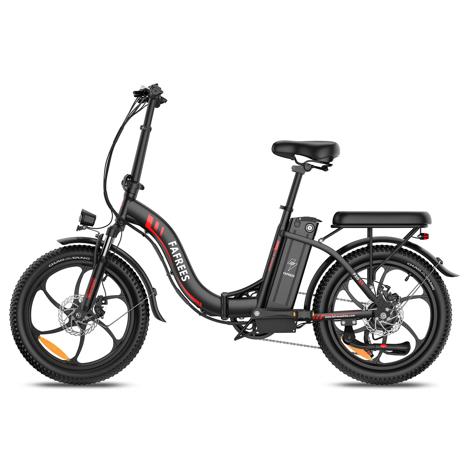 F20 Bicicleta Eléctrica 36V 18Ah Batería Bicicleta Eléctrica Plegable 5/6
