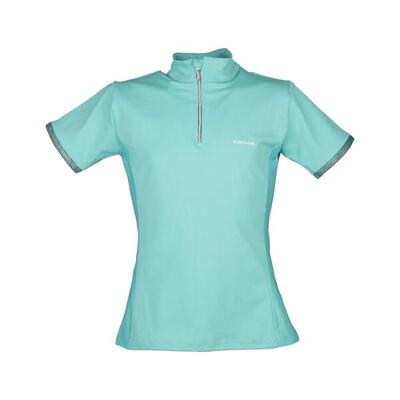 T-shirt 1/4 zip meisje red horse miki