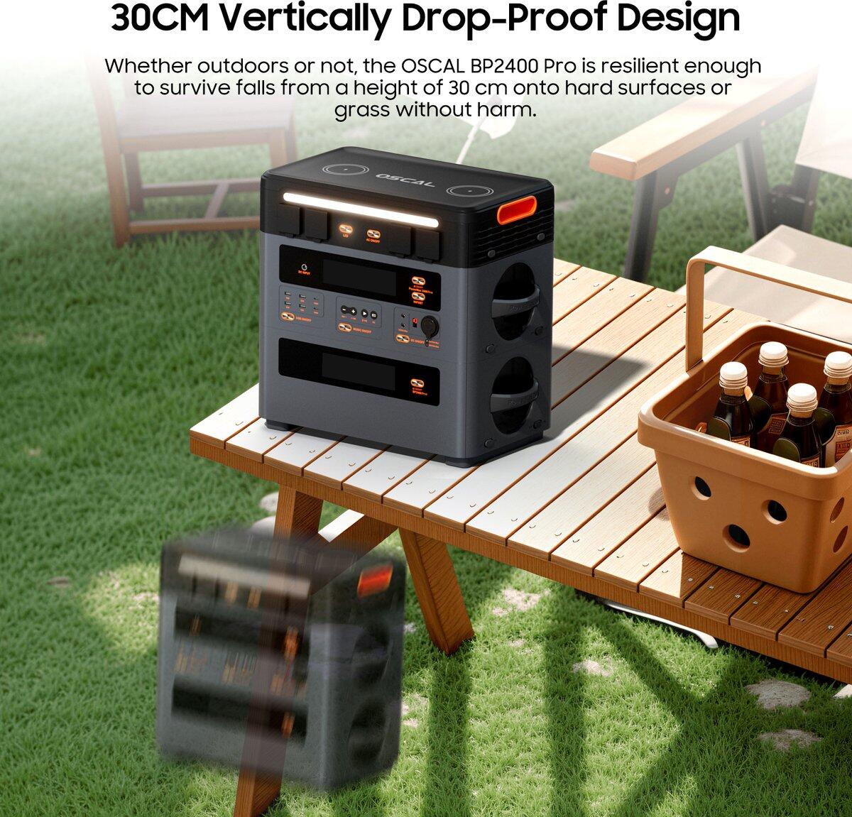 OSCAL BP2400 Pro batteria extra per PowerMax2400 Pro, non autonomo 3/7