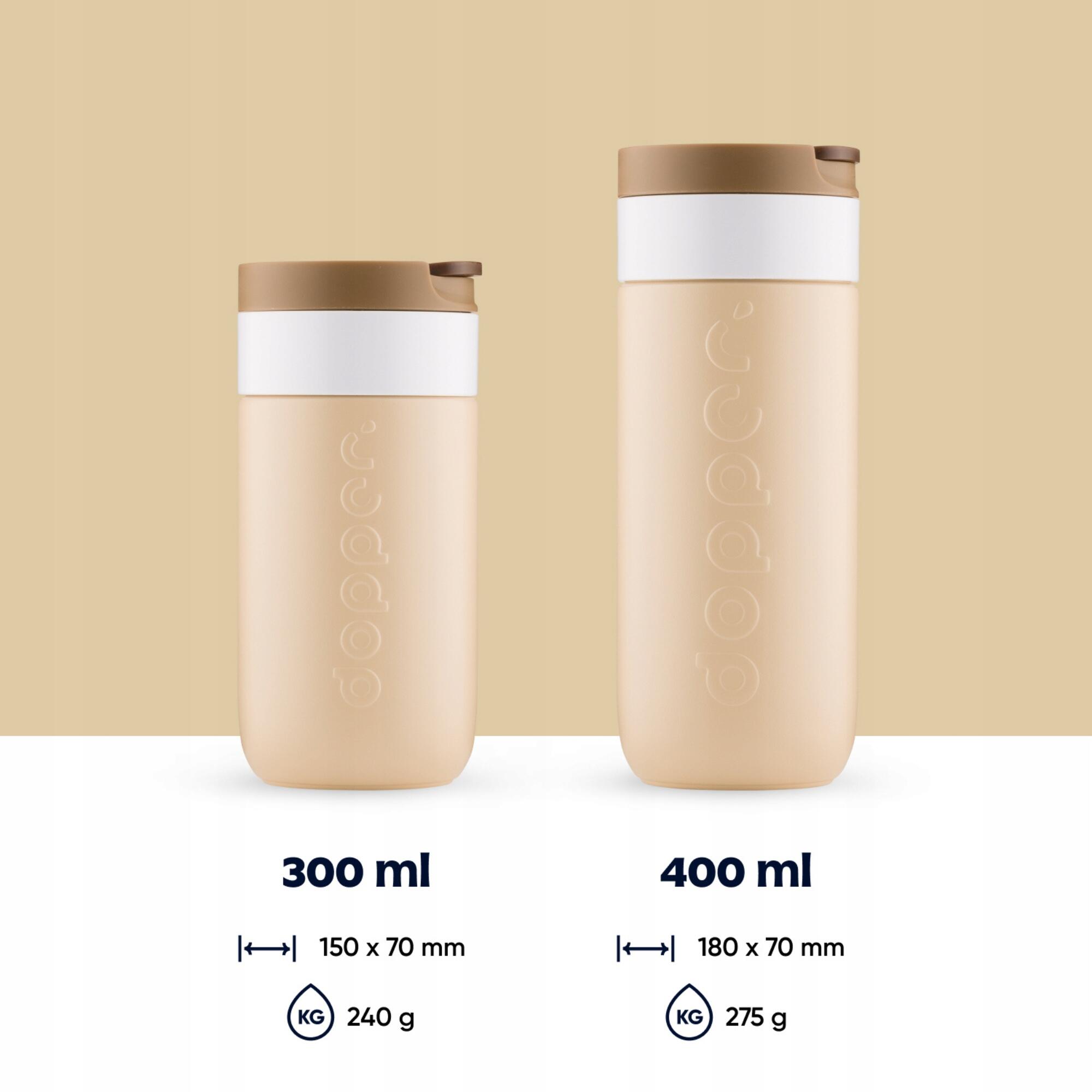 Kubek termiczny Dopper Travel Mug ciepłe zimne gazowane napoje 5/7