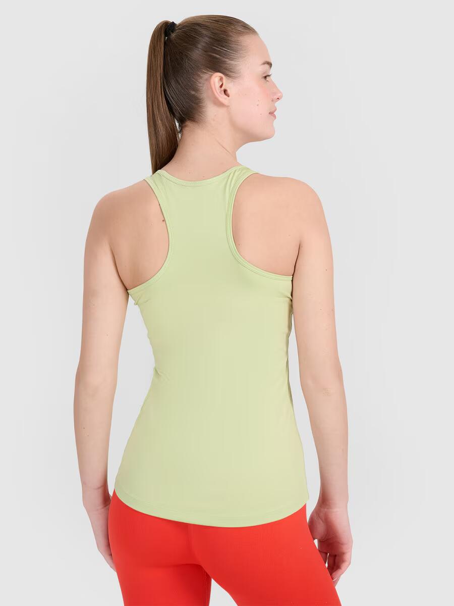 Top treningowy slim szybkoschnący damski 4F 4FRSS25TFSLF414 3/6