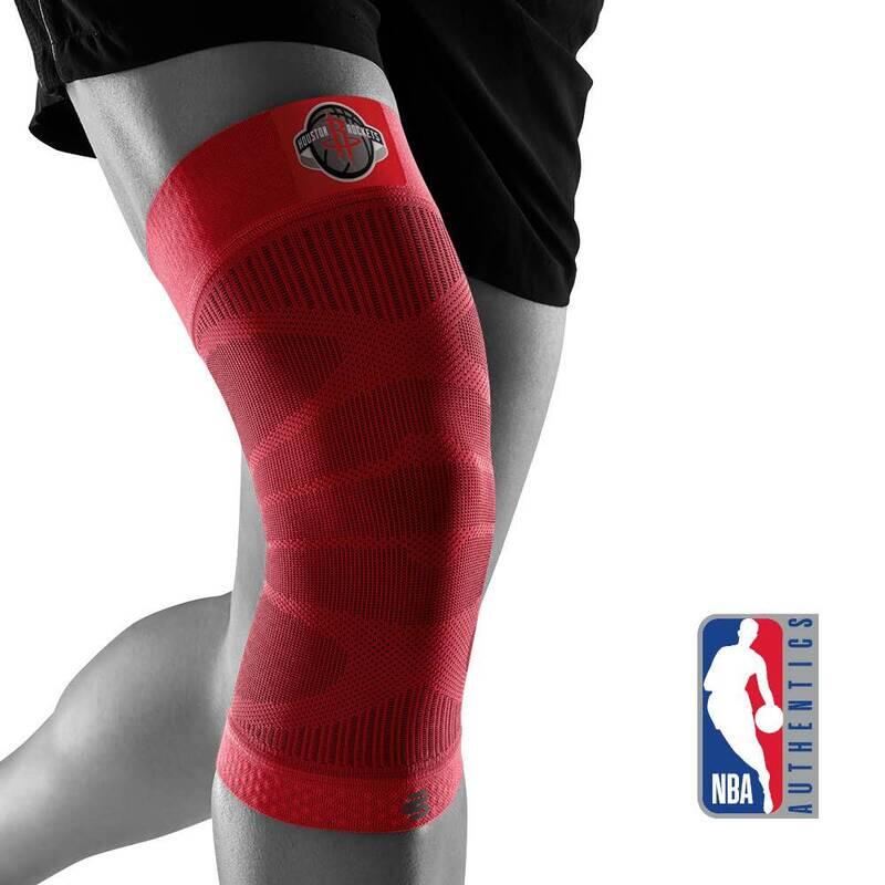 NBA 運動加壓護膝 - 紅色